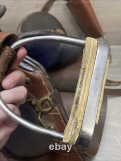 Australian Stock Horse Saddle Genuine Leather