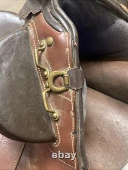 Australian Stock Horse Saddle Genuine Leather