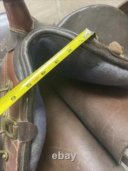Australian Stock Horse Saddle Genuine Leather