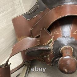 Australian Stock Horse Saddle Genuine Leather