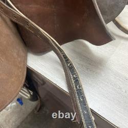 Australian Stock Horse Saddle Genuine Leather