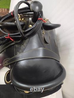 Australian Stock Leather Horse Tack Saddle Size 15 Australian Stock Leather Horse Tack Saddle Size 15