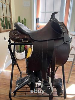 Australian Stock Saddle Co. Saddle Fox Poley Saddle Crossover Western English