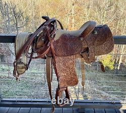 Authentic Billy Cook Roper Western Saddle