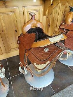Authentic Western Horse Saddle Bar Stool Barstool Decor Counter/ Sold individual