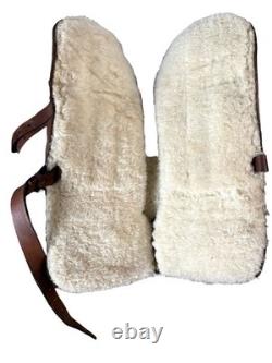B Bar B Saddlery Leather Western Saddle For Horseback Riding