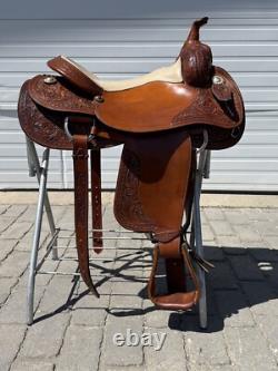 B&C Handcrafted 16.5 Western Reiner Saddle