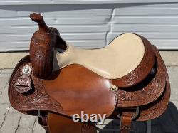 B&C Handcrafted 16.5 Western Reiner Saddle