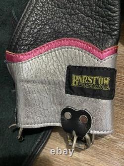 BARSTOW BULL RIDING Rodeo CHAPS. Longhorn Saddle 100-13A3 30x391/2 EUC