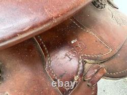 BEAUTIFUL Western Horse Saddle 15 Brown Leather 1300 In Very Good Condition