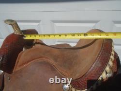 BIG COUNTRY 14/14.5 BARREL Racing SADDLEMade in USADEEP SeatGreat QUALITY