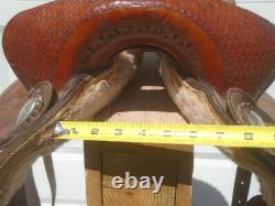 BIG COUNTRY 14/14.5 BARREL Racing SADDLEMade in USADEEP SeatGreat QUALITY