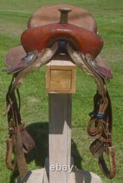 BIG COUNTRY 14/14.5 BARREL Racing SADDLEMade in USADEEP SeatGreat QUALITY