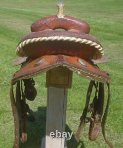 BIG COUNTRY 14/14.5 BARREL Racing SADDLEMade in USADEEP SeatGreat QUALITY