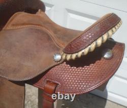 BIG COUNTRY 14/14.5 BARREL Racing SADDLEMade in USADEEP SeatGreat QUALITY