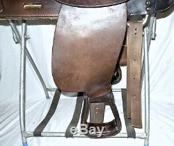 BIG HORN 17 Leather Western Saddle 1748