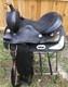 Black Western All Leather Horse Saddle 15