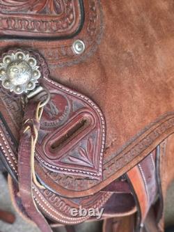 Balanced Ride Western Saddle Custom One Of A Kind I Paid 6300