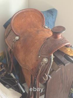Balanced Ride Western Saddle Custom One Of A Kind I Paid 6300