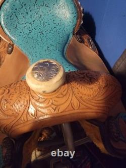Barrel Racing Saddle 16