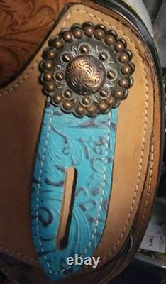 Barrel Racing Saddle 16