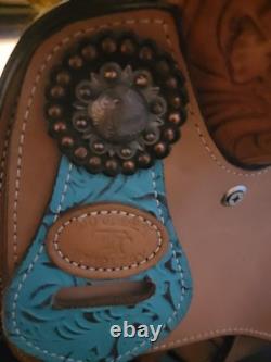 Barrel Racing Saddle 16
