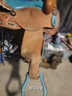 Barrel Racing Saddle 16