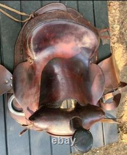 Barrel Saddle Leather