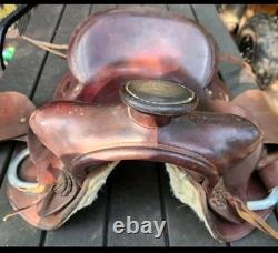 Barrel Saddle Leather