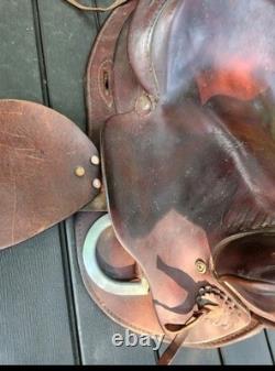 Barrel Saddle Leather