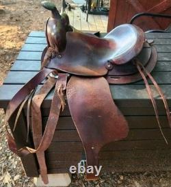 Barrel Saddle Leather