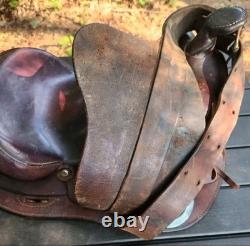 Barrel Saddle Leather