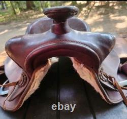 Barrel Saddle Leather