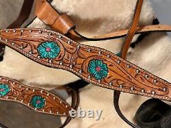 Barrel Western Racing Horse Saddle Premium Leather Equestrian Tack Size 10in