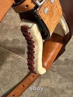 Barrel Western Racing Horse Saddle Premium Leather Equestrian Tack Size 10in