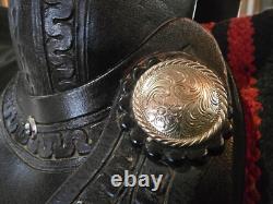 Beautiful Black Western Saddle