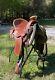 Beautiful Custom 15.5 Western Saddle With Matching Headstall By Kerry Jack