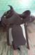 Beautiful Half Breed Saddle On Synthetic Super Soft Material Size 15