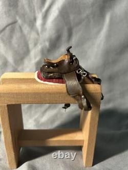 Beautiful Handmade Miniature Western Saddle Set For Model Horses