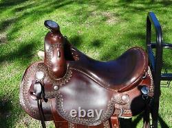 Beautiful OrthoFlex Western Saddle 15 Seat