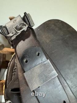 Beautiful Simco Fully Tooled Western Saddle 14.5 Seat #5674 Very Solid