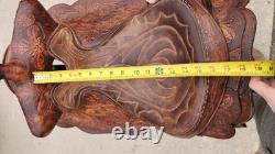Beautiful Vintage Western Saddle Hereford Tex Tan