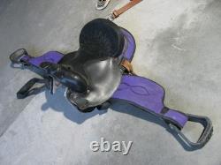 Big Horn 15 Synthetic Western Saddle