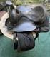 Big Horn 16 Black Nylon/leather Western Saddle 109 Us Made Vgc