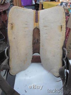 Big Horn Barrel Racer Saddle 14 FQHB Used Great Condition