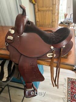 Big Horn Haflinger Tree Western Trail Saddle 17