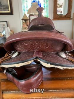 Big Horn Haflinger Tree Western Trail Saddle 17
