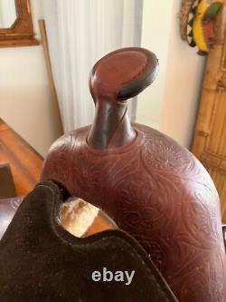 Big Horn Haflinger Tree Western Trail Saddle 17