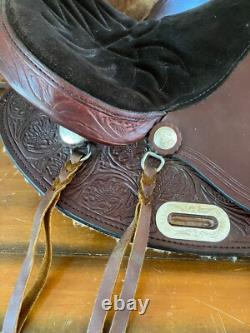 Big Horn Haflinger Tree Western Trail Saddle 17