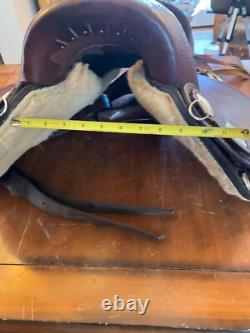 Big Horn Haflinger Tree Western Trail Saddle 17